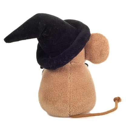 Peluche Souris d’Halloween avec Araignée – 11 cm