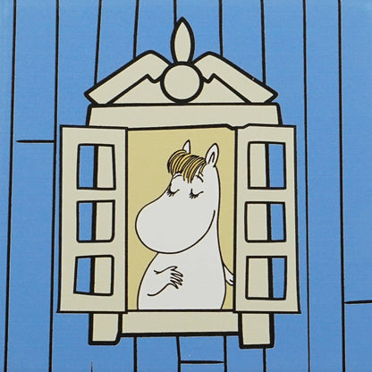 Lot de 4 sous-verres céramique Moomin - maison