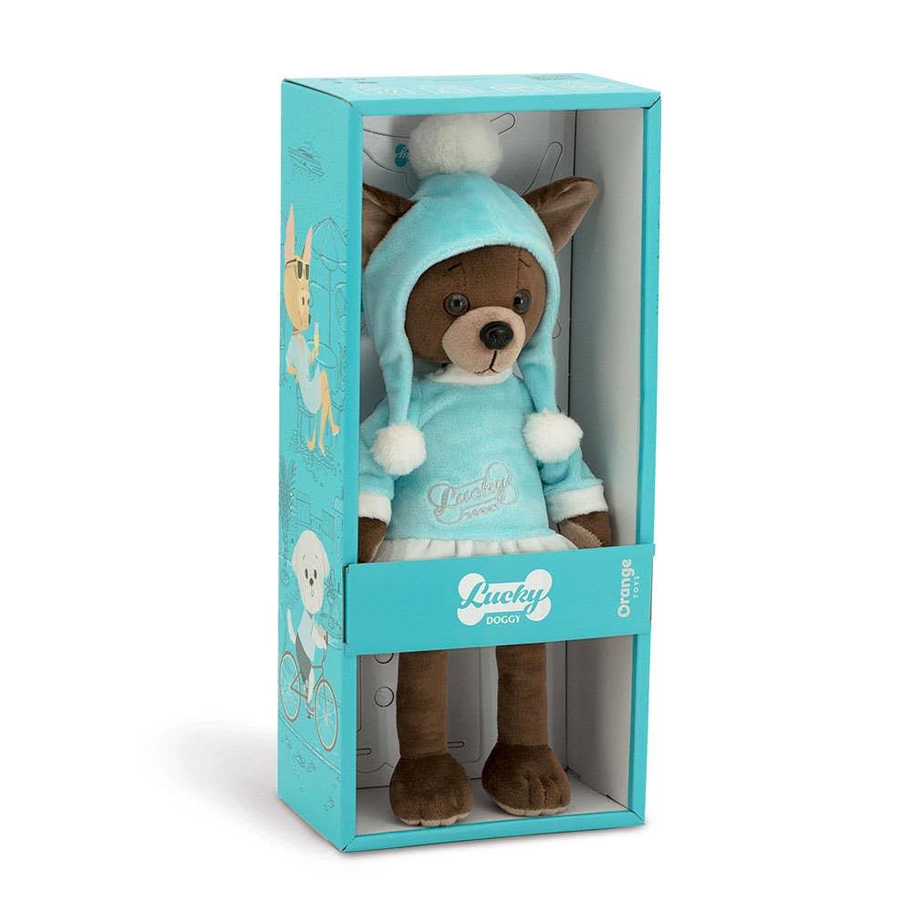 Lucky Kiki Dog Doll: Tender Gaze - 38cm