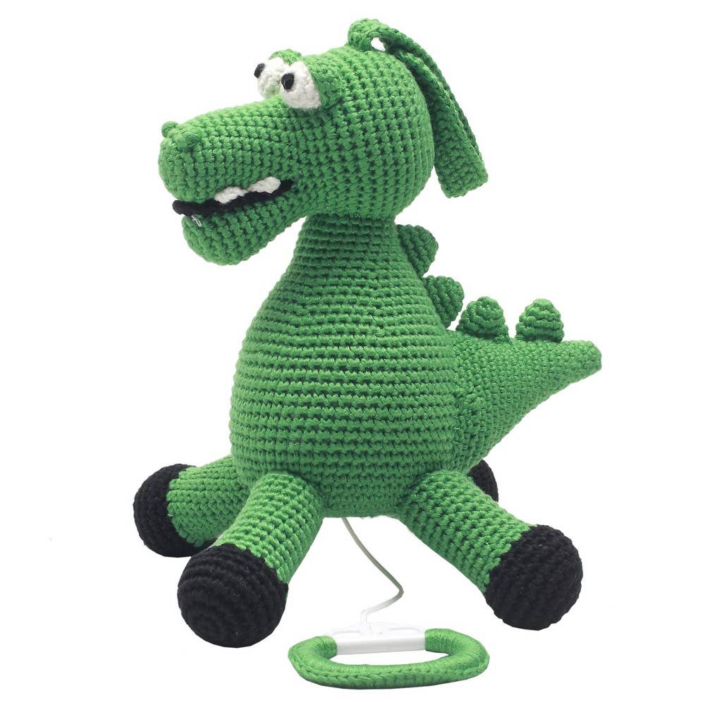 Music box - Green crocodile