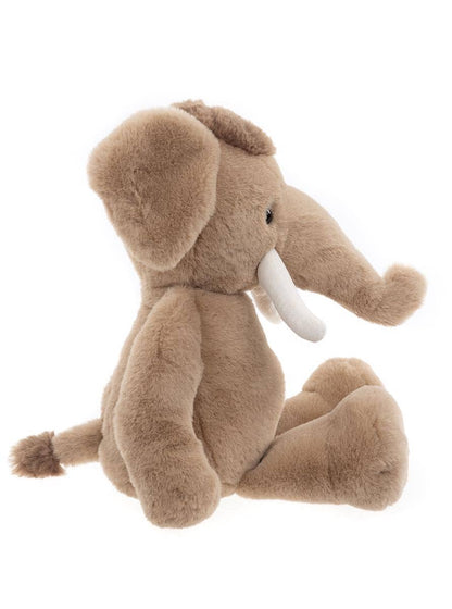 Plush Bear & Me Wally the Mammoth Oatmeal Brown