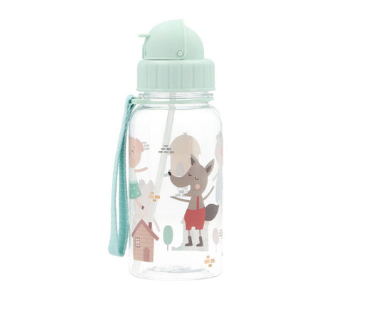 Three Little Pigs Plastic Bottle