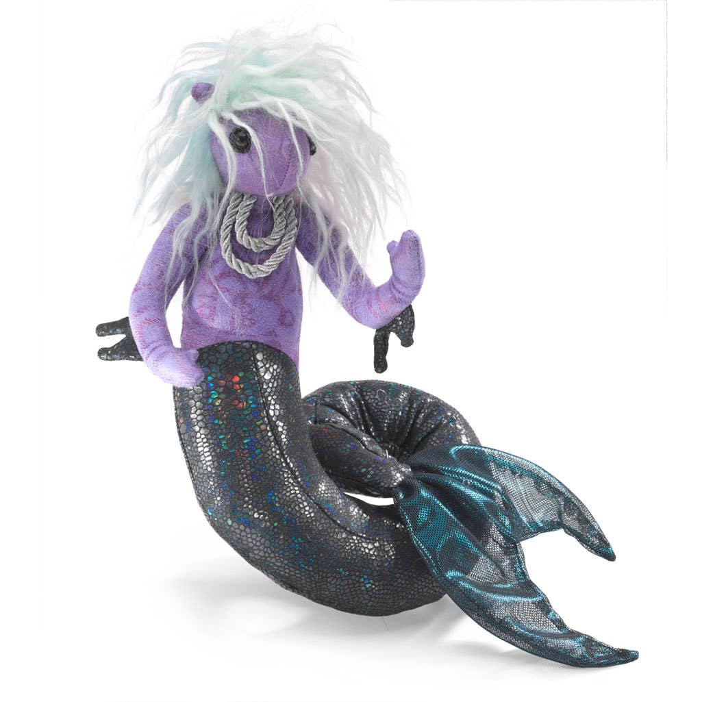 Marionnette à main Nymphe de mer 3171/ Nymphe de mer Folkmanis réaliste