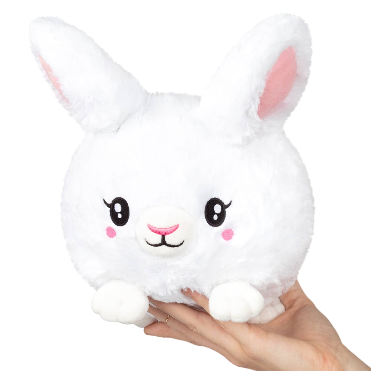 Mini Peluche Squishable Lapin Blanc