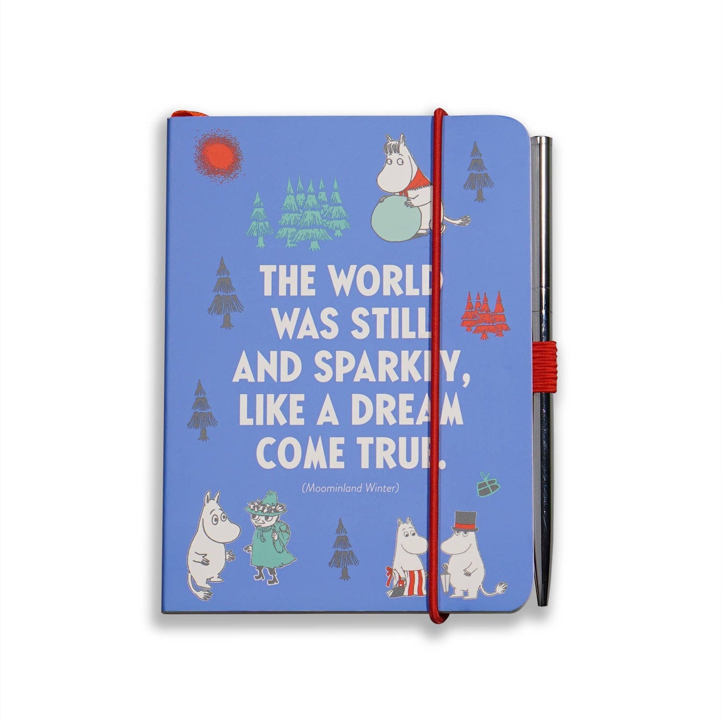 Carnet A6 Moomin - et Stylo Hiver