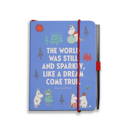 Carnet A6 Moomin - et Stylo Hiver