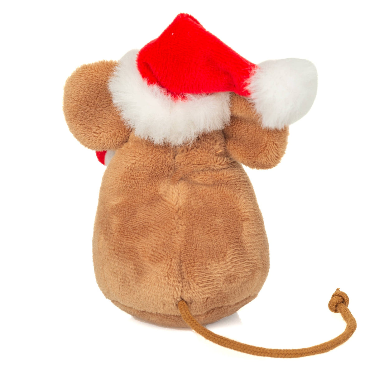 Peluche Souris de Noël avec Canne en Sucre d’Orge – 11 cm