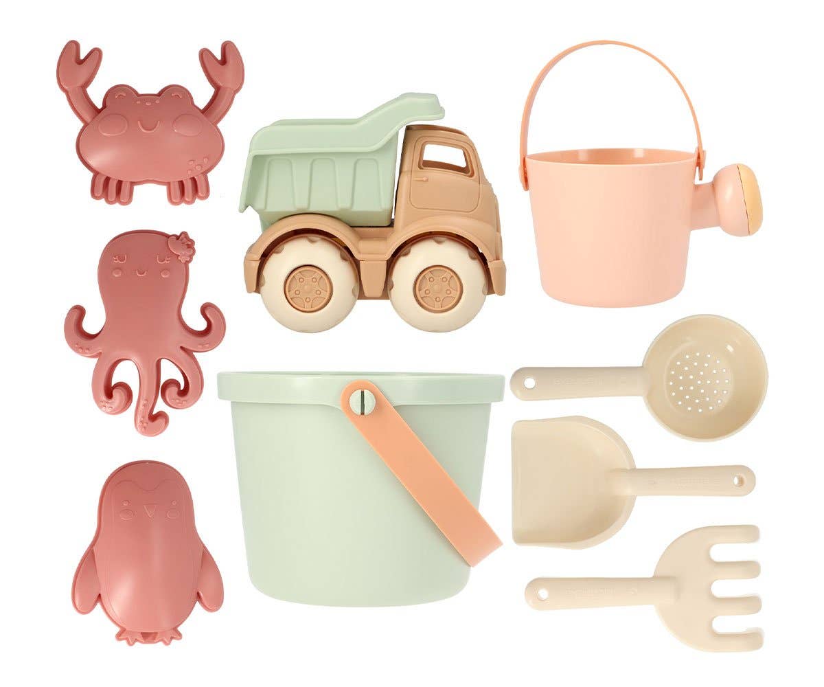 Sage Bucket Beach Toy Set