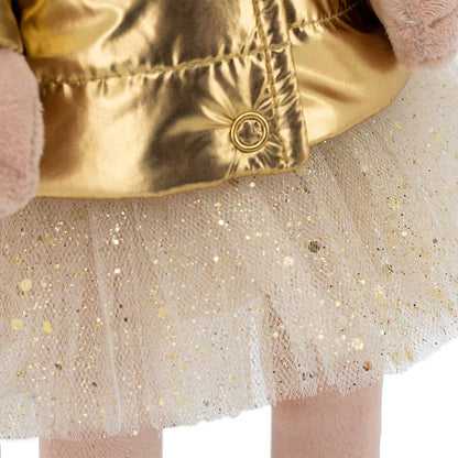 Lucky Yoyo Dog Doll: Gold Jacket - 38cm