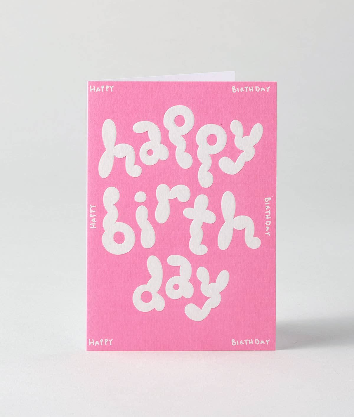 "Happy Birthday" card