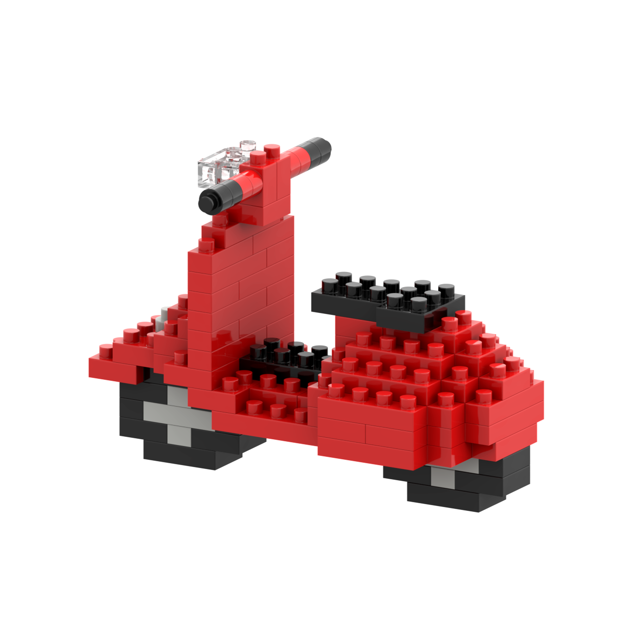 BRIXIES Motorroller Retro