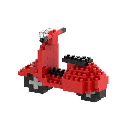 BRIXIES Motorroller Retro