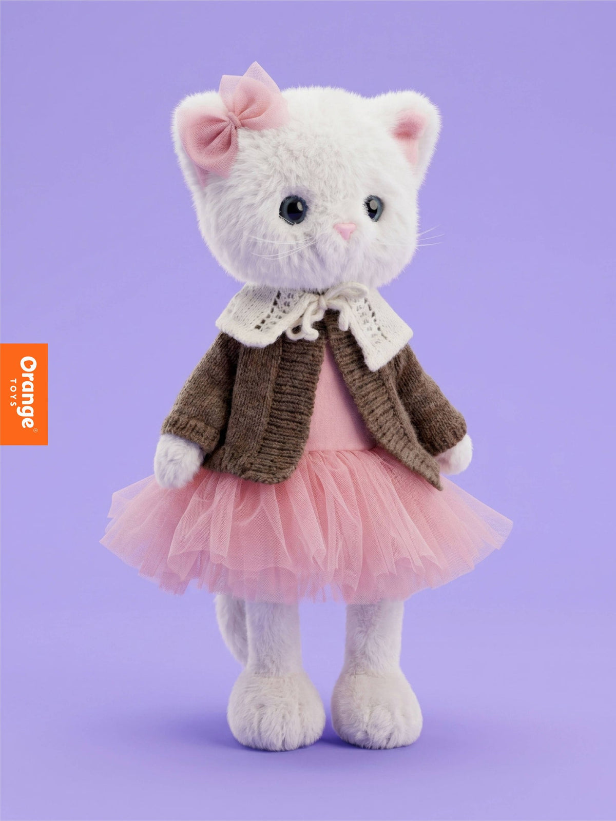 Peluche, Lucky Kitty, Lucky Sophie : Nuit douillette 38 cm 3+