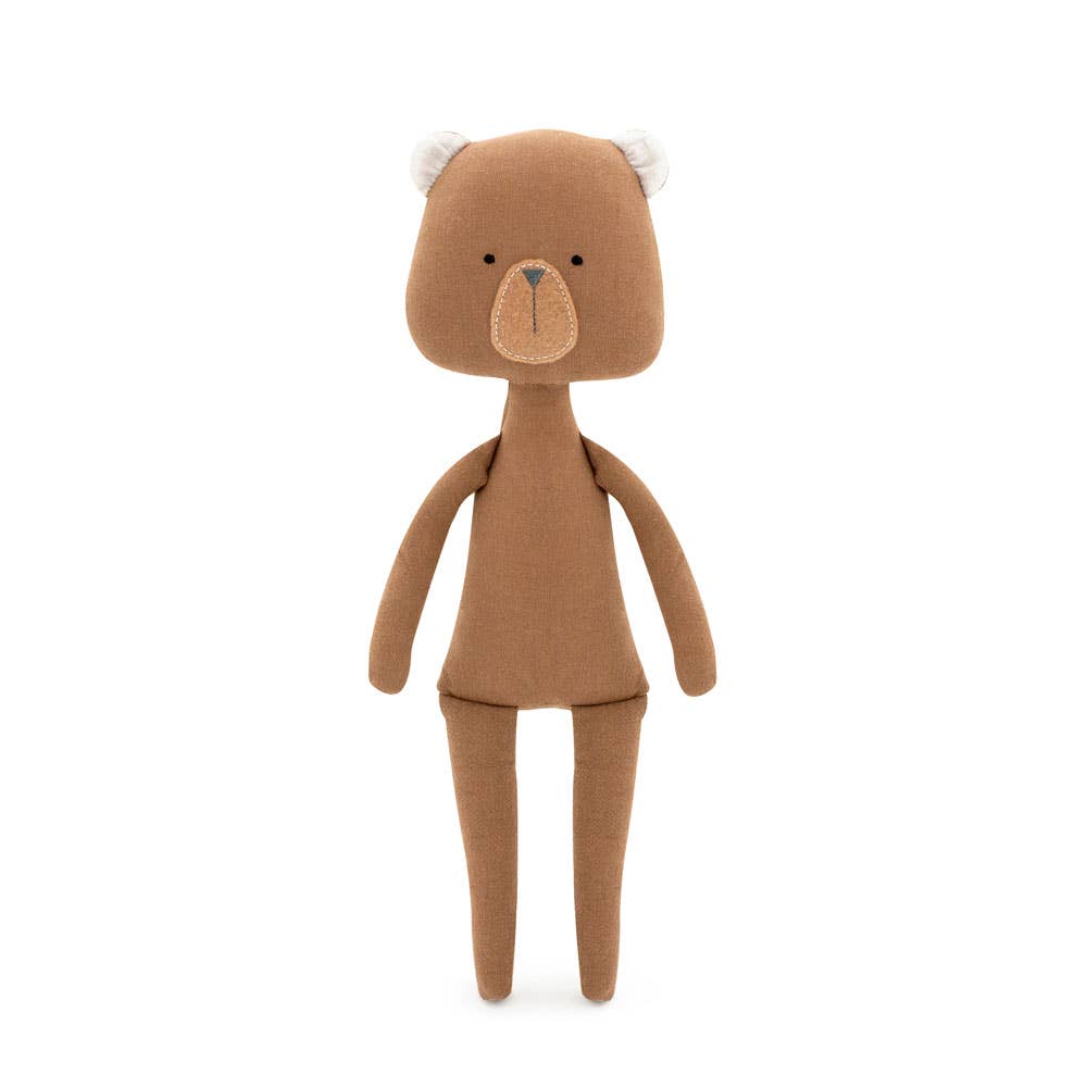 Cotton soft toy, Oscar The Bear: Mermaid-29cm-3+