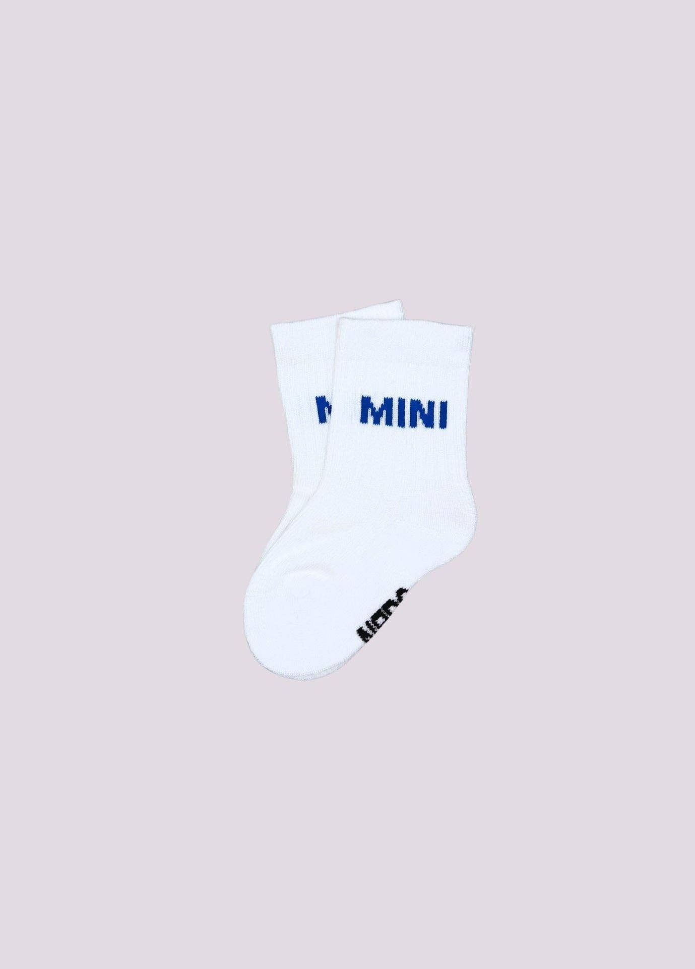 Baby-/Kindersocken „MINI“ – Blau