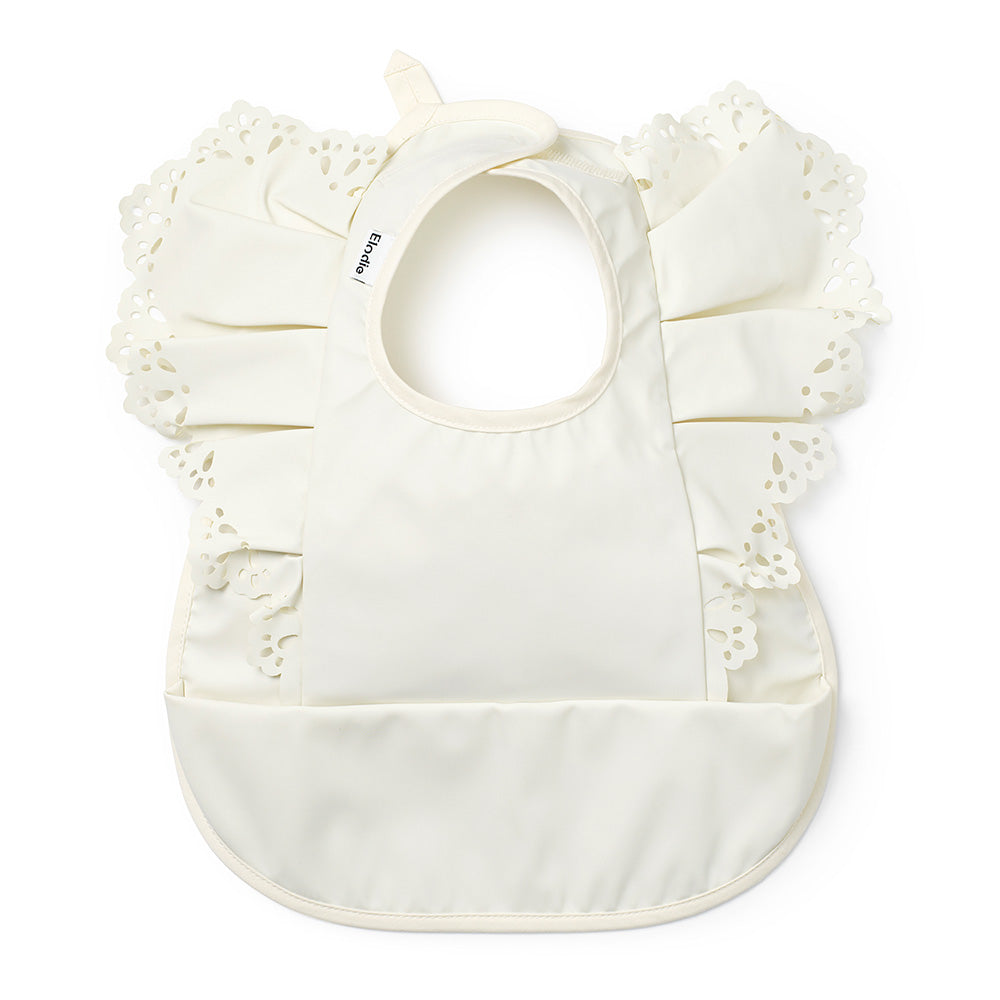 Bavoir Vanilla White Elodie Details - OFCK.fr