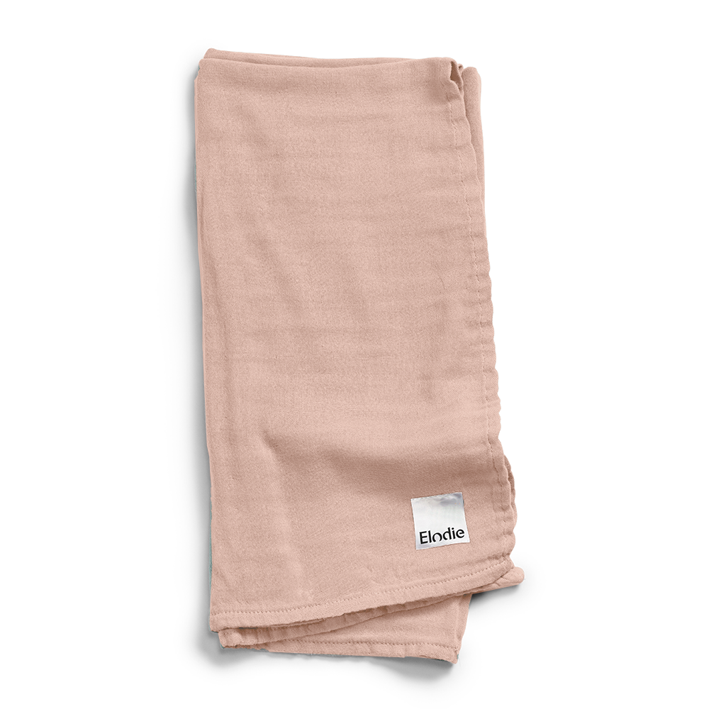 Bamboo Muslin Swaddle - Powder Pink