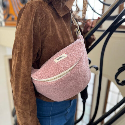 Pink fluffy changing banana - Pink