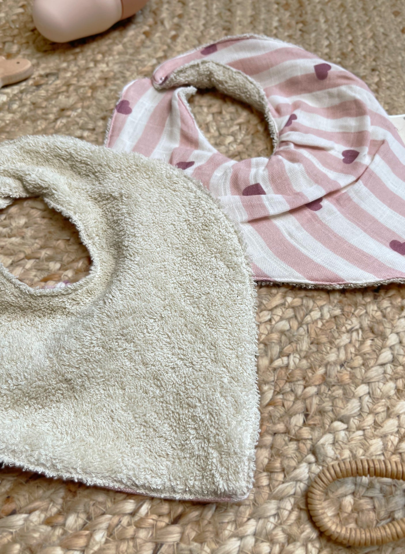 Set of 2 bandana bibs - MAEL