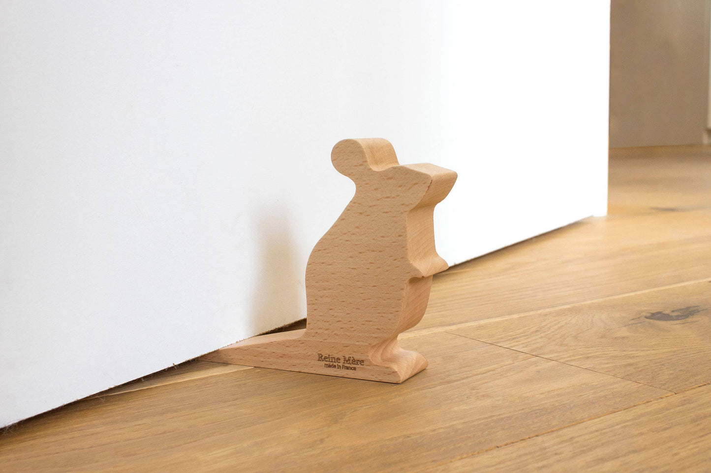 Türstopper „Mimi Mouse“ aus Holz