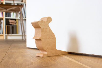 Türstopper „Mimi Mouse“ aus Holz