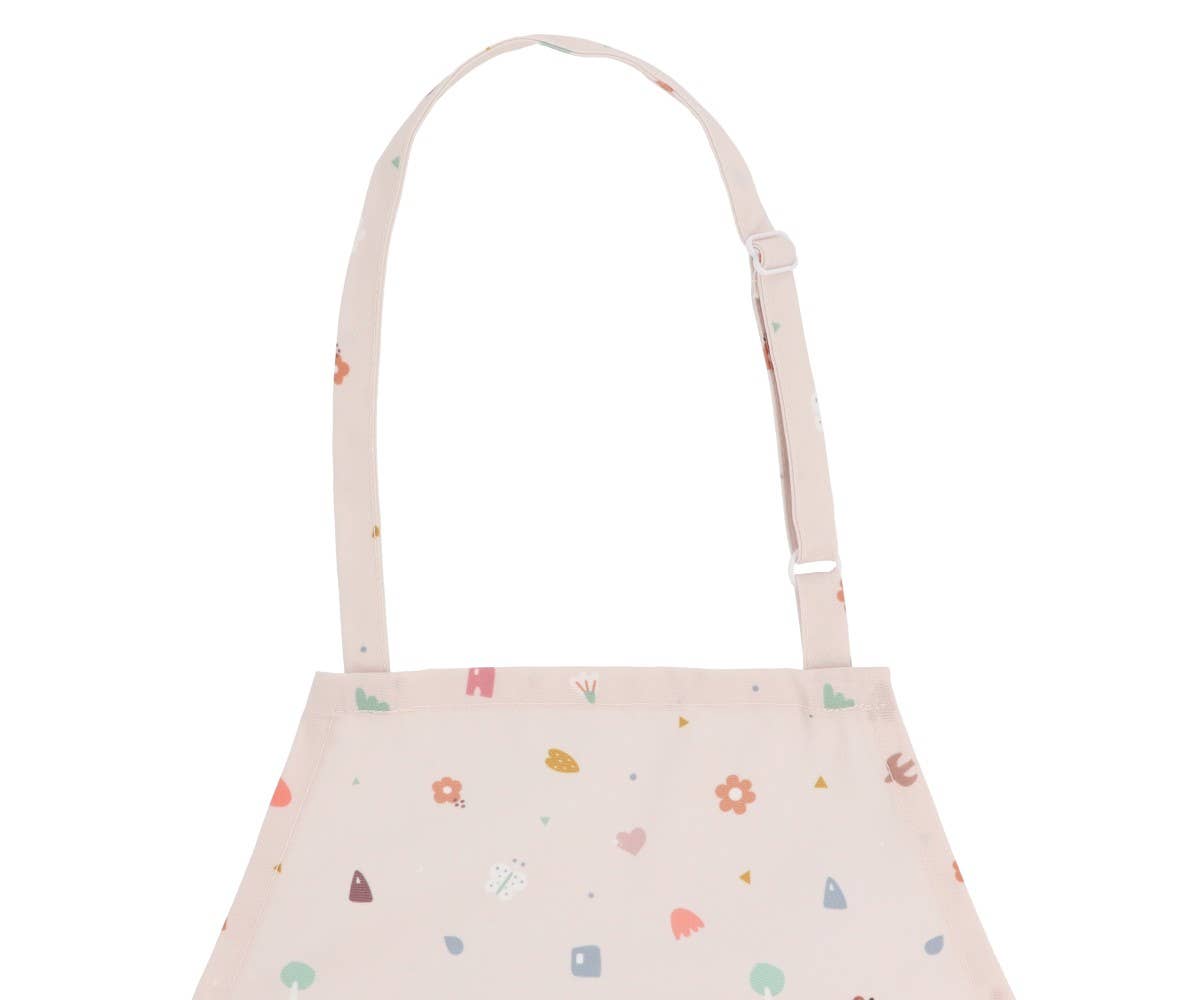 Geometric Nature Apron and Pot Holder Set