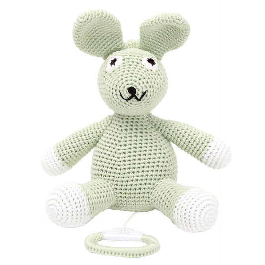 Music Box - Lime Green Rabbit