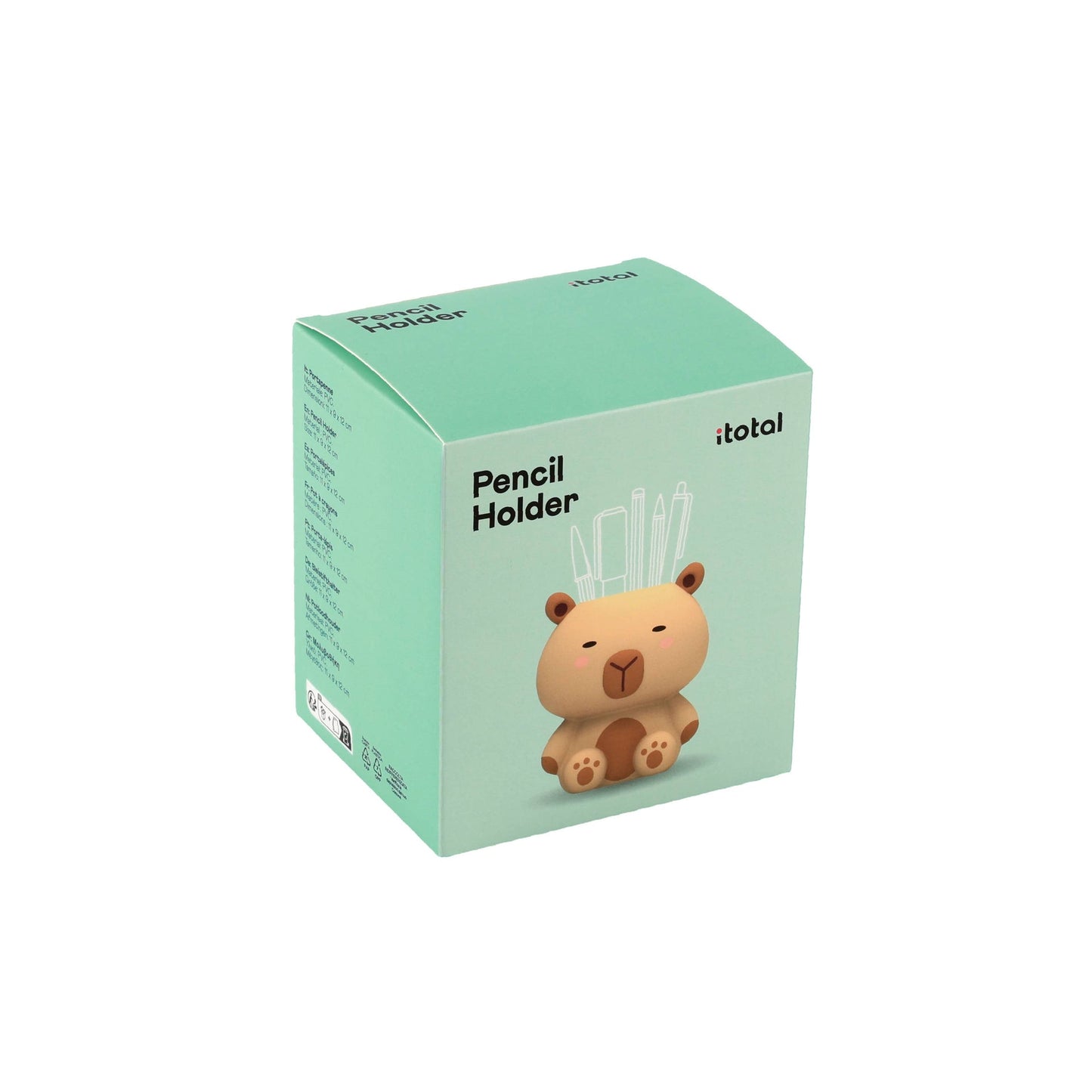 3D Capybara Pen Holder