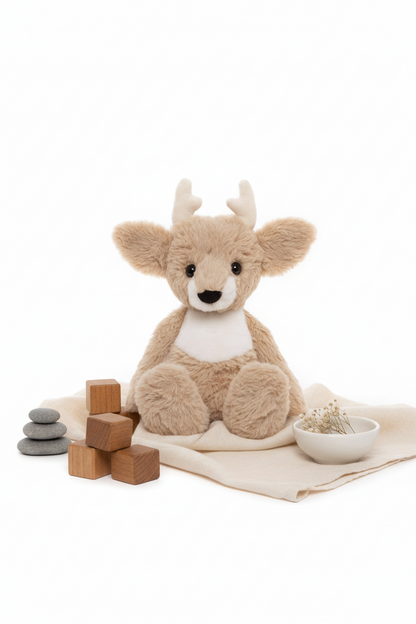 Bear & Me Fawn Cookie Dough Brown Plush