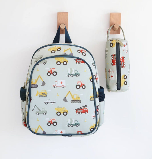 Sac à dos enfant - Véhicules – vue 2 – A Little Lovely Company