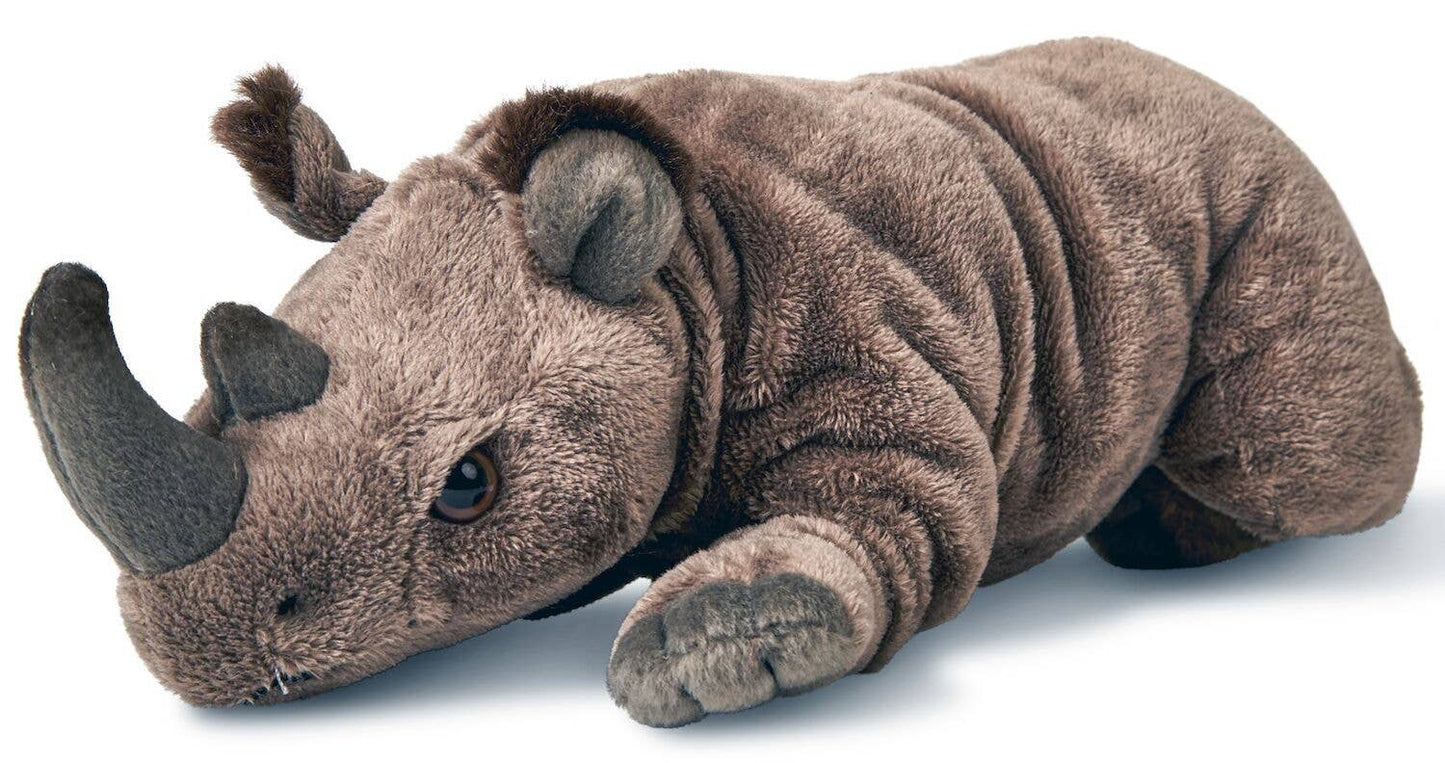 Plush Rhinoceros Lying Down