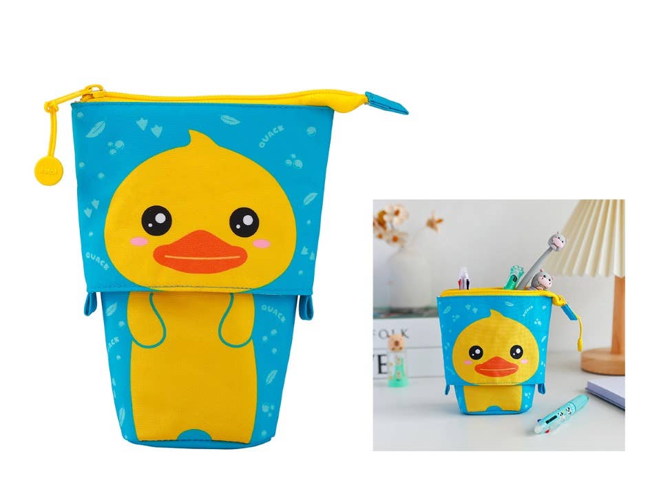 Pop-up Duck Pencil Case