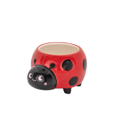 Mini ladybug planter