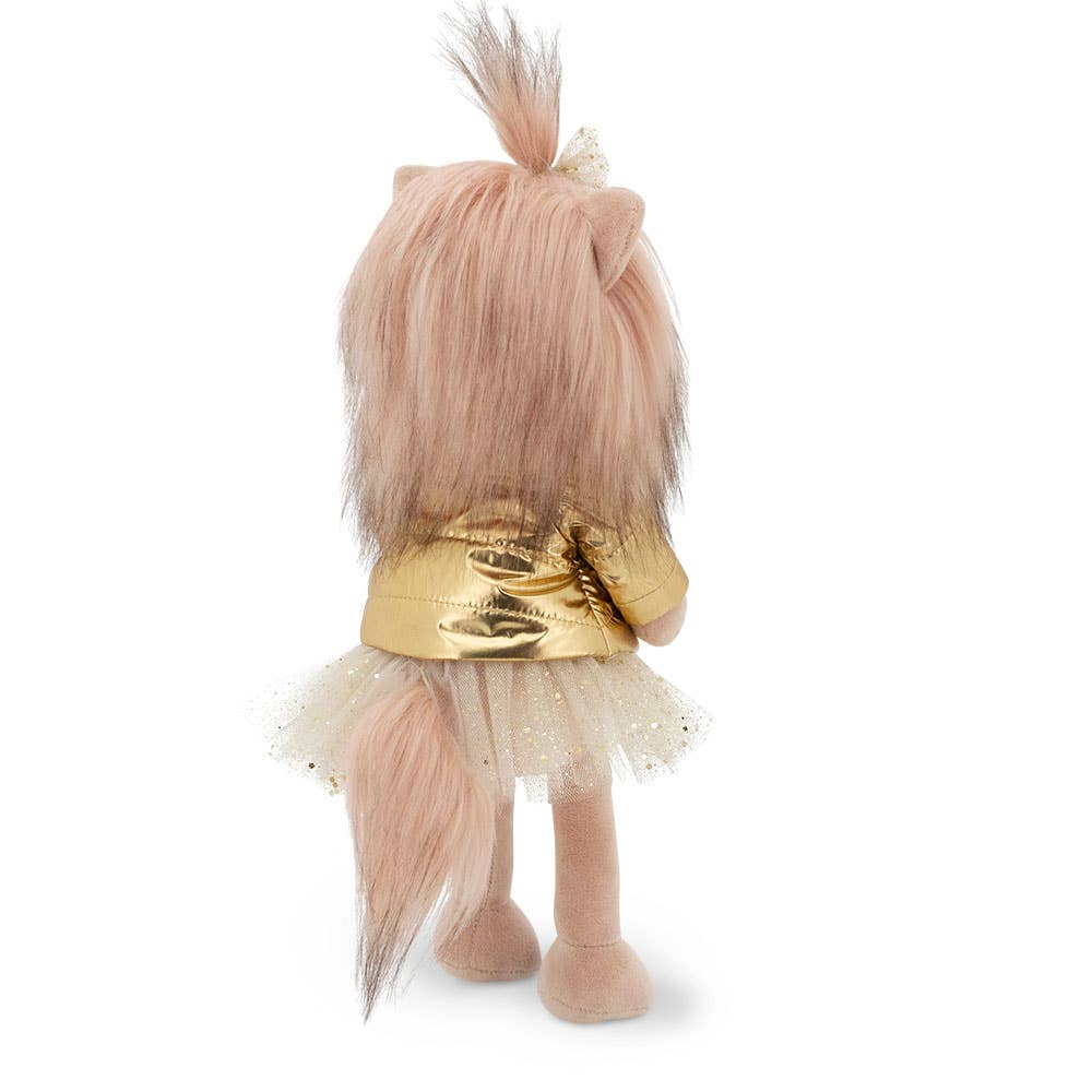 Lucky Yoyo Dog Doll: Gold Jacket - 38cm