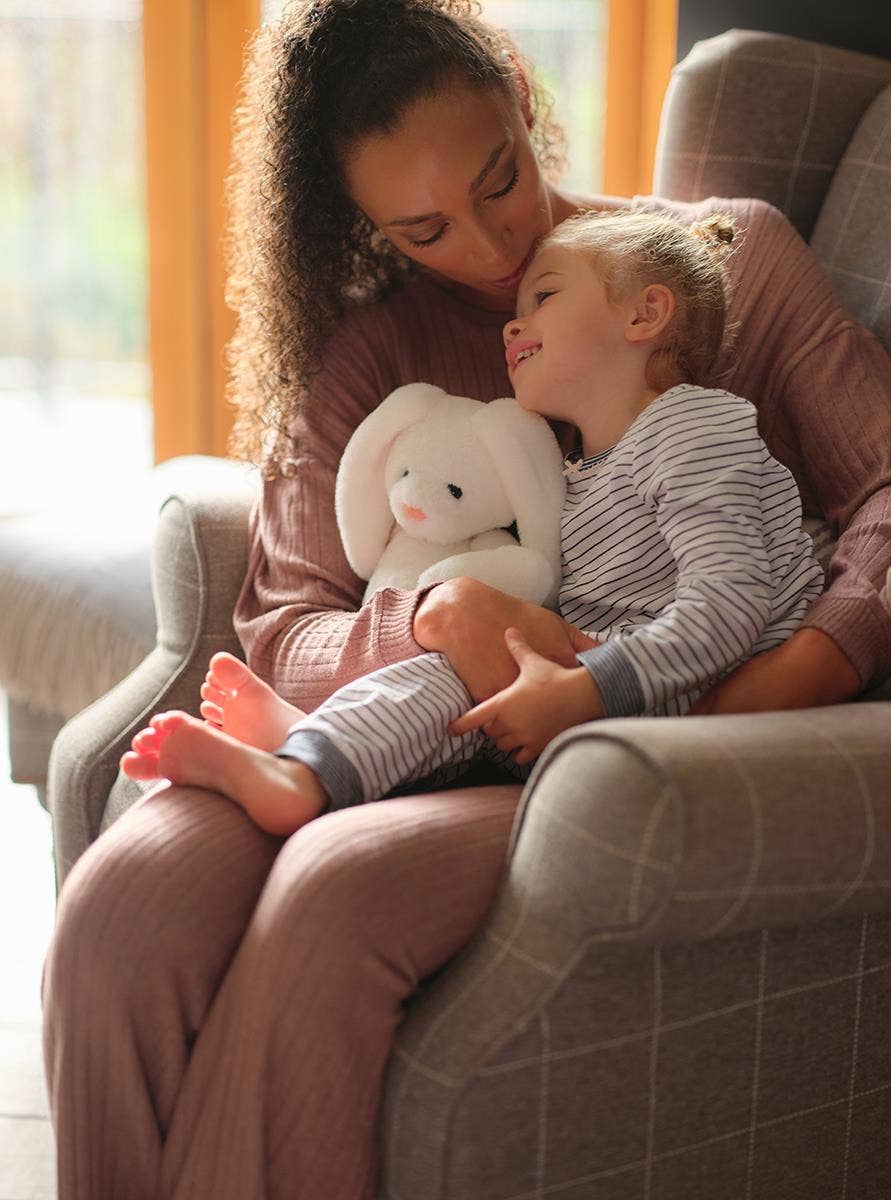 Plush Bear & Me Bramble the White Rabbit Blossom