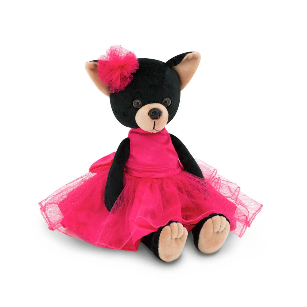 Poupée Lucky Blacky Chien : Carmen - 38 cm
