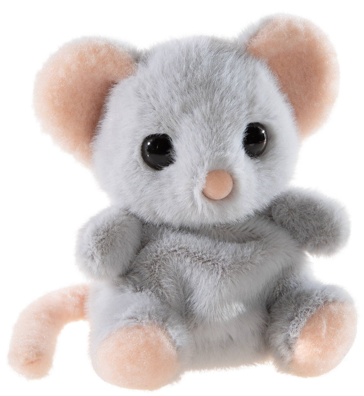 Peluche Chagiya Souris grise - 13 cm — Heunec