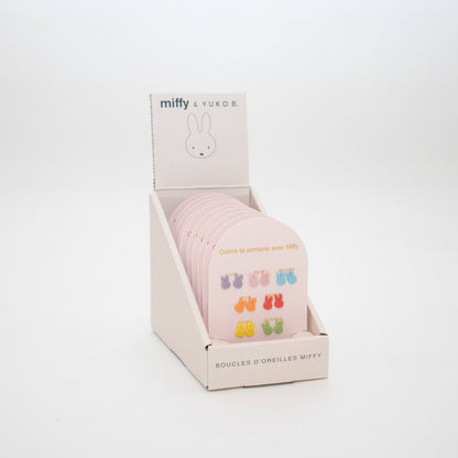 Miffy Earrings - 7 pairs