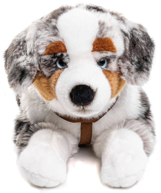 Australian Shepherd plush toy (with harness)
