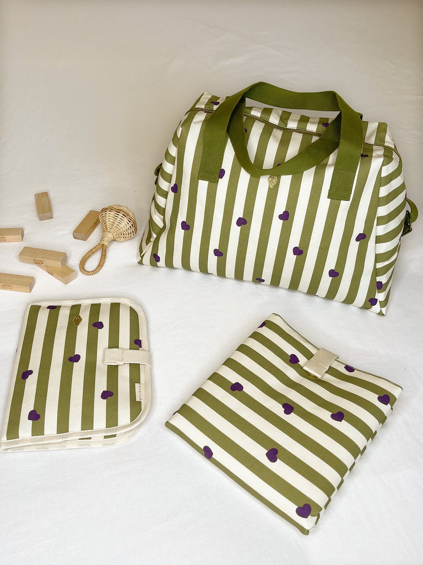 Stripe & Love Maternity Gift Set