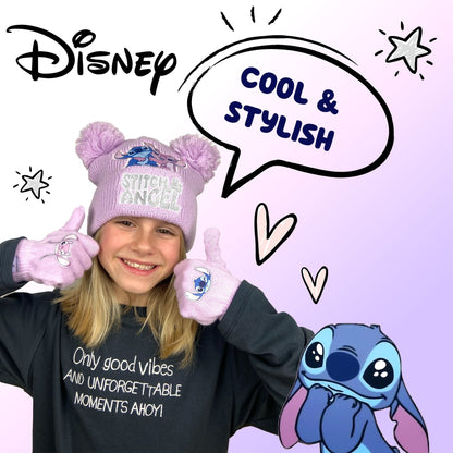 Disney Lilo & Stitch Winter Hat & Gloves Set fille