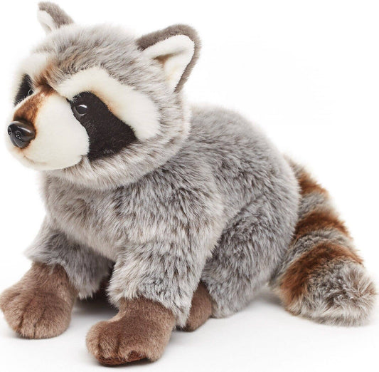 Plüschtier Waschbär, sitzend