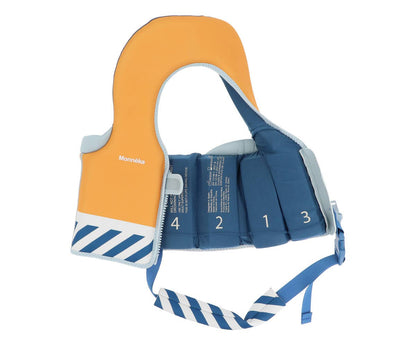 Blue striped floatation learning vest 1-2 years