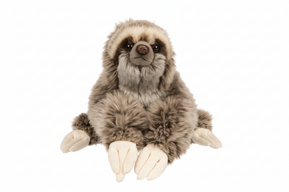 Sloth plush toy with Velcro