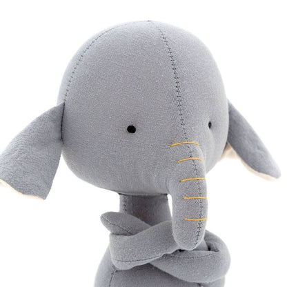 Cotton soft toy, Alicia the mermaid elephant: 29 cm, from 3 years old