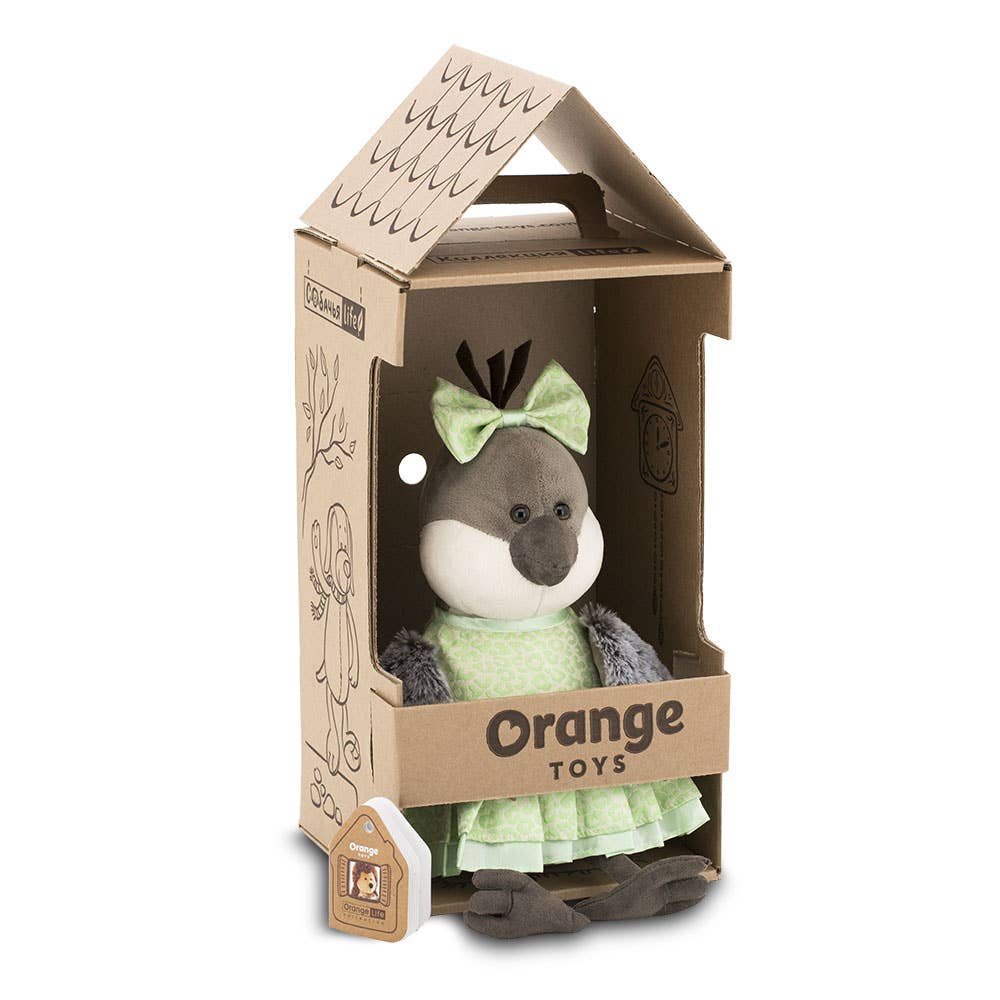 Grace the Sparrow Plush Toy: Avocado - 20 cm - 0+