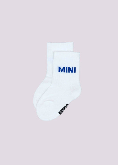 Baby-/Kindersocken „MINI“ – Blau