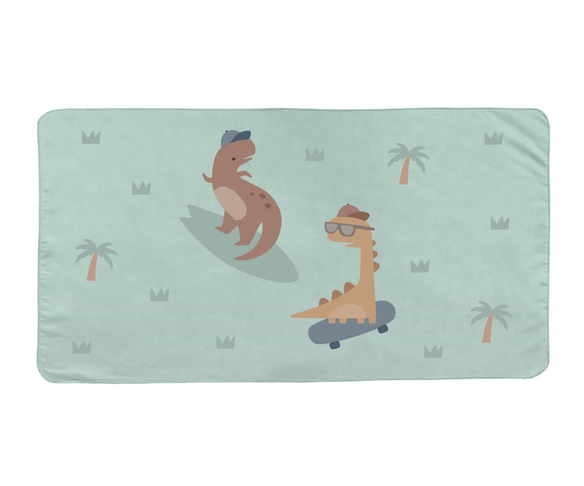 Cool Dinos Microfiber Beach Towel
