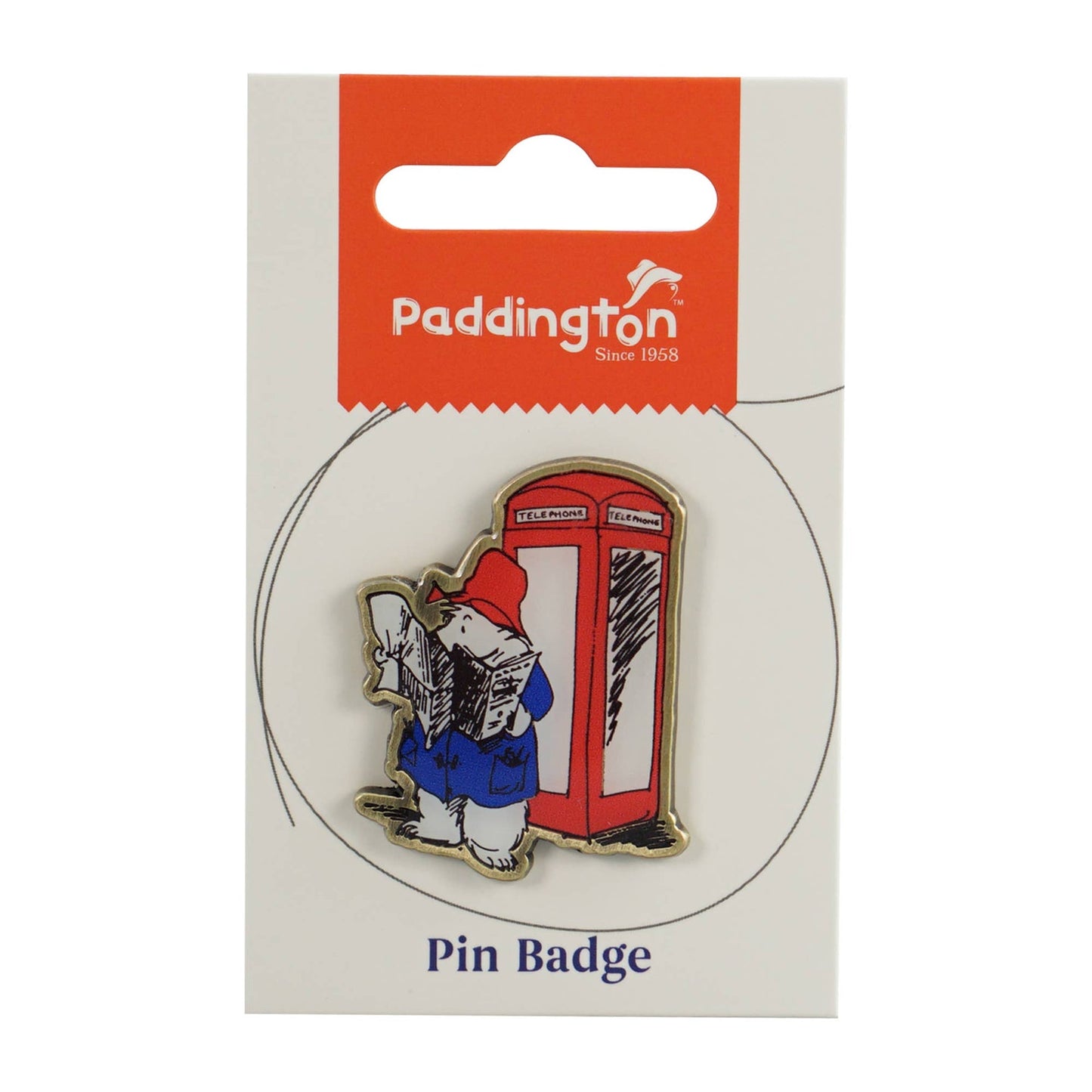 Pin’s Paddington - Cabine téléphonique