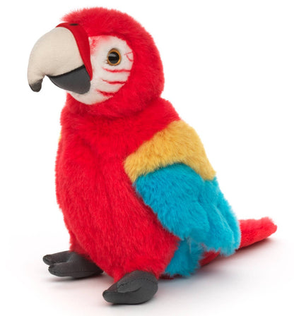 Macaw Parrot Plush Toy - Red
